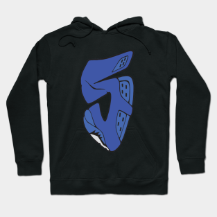 Jordan Hoodie - Blue Suede 5 Tee by Dna Elite Designs